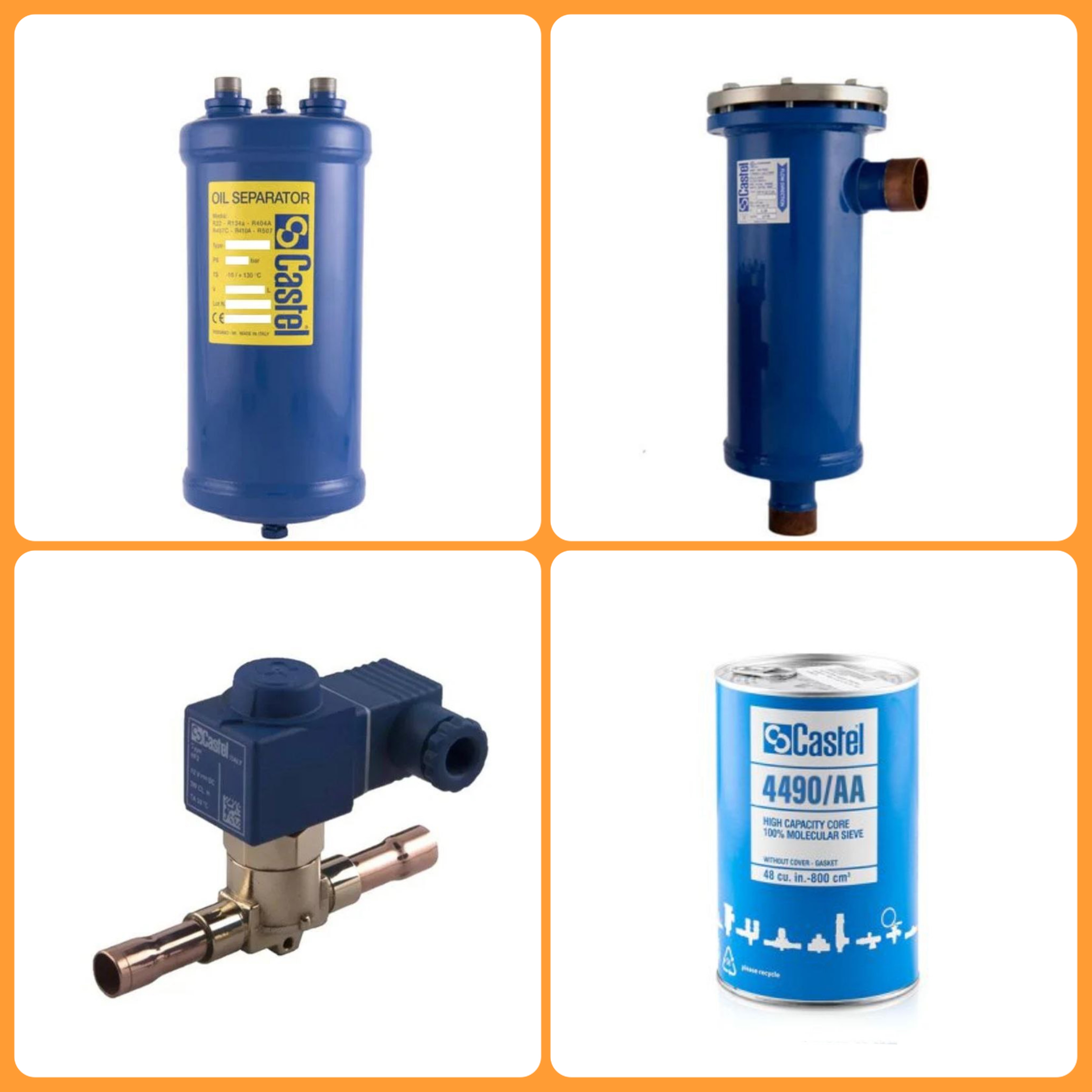 قطعات و شیرآلات کستل