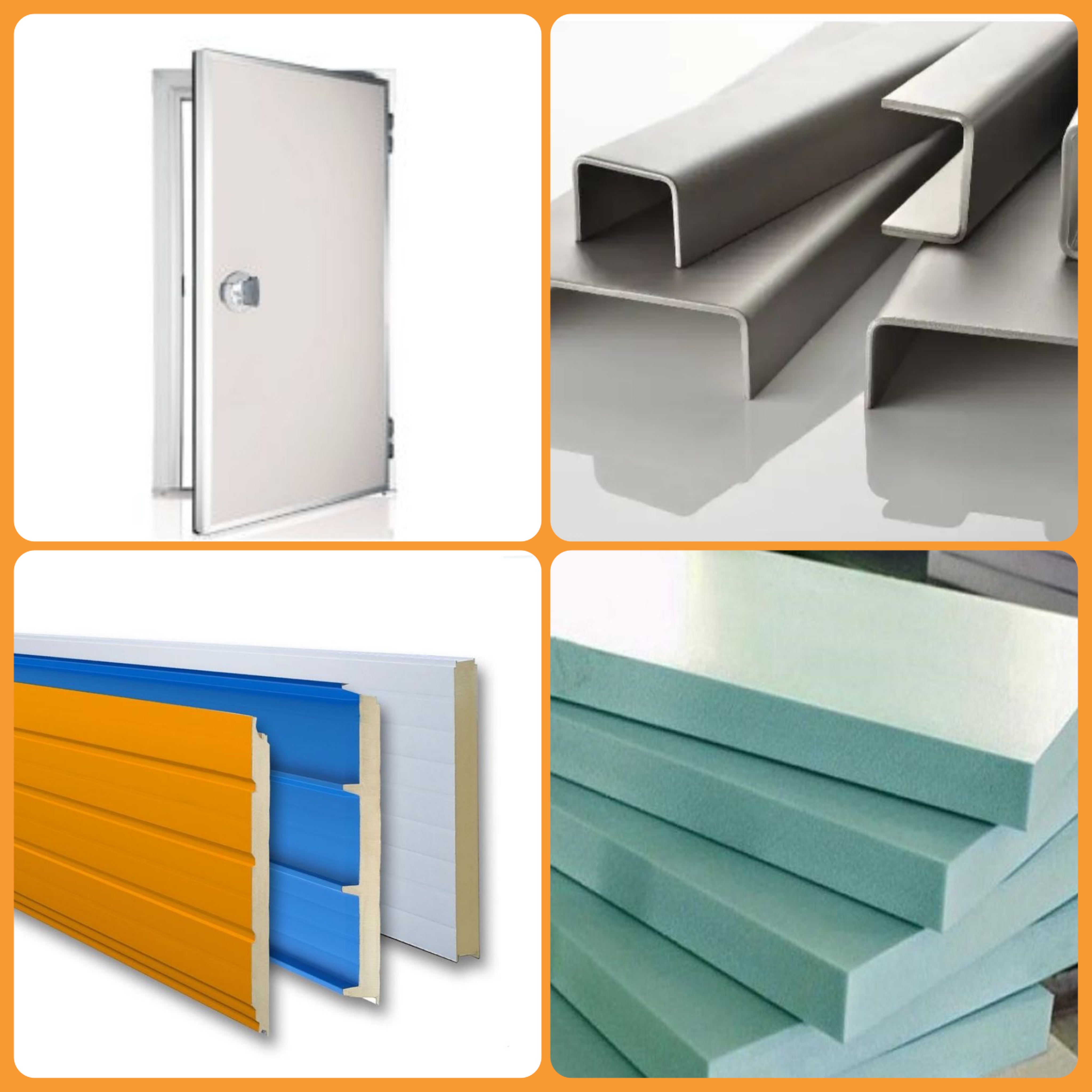 بدنه سردخانه ( پانل ، درب )