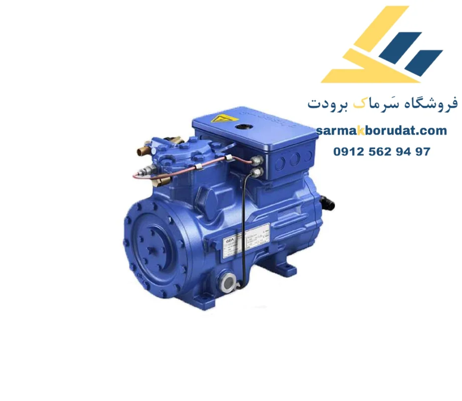 کمپرسور 40HP دو مرحله ای مدل HGZX7/2110-4 بوک آلمان