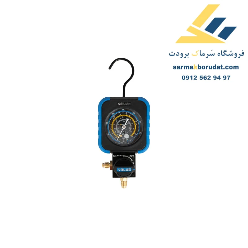 گیج سرویس تکی منیفولد VRM1-B-0404 ولئو