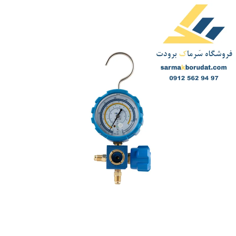 گیج سرویس تکی فشار پایین مدل VMG-1-U-L ولئو