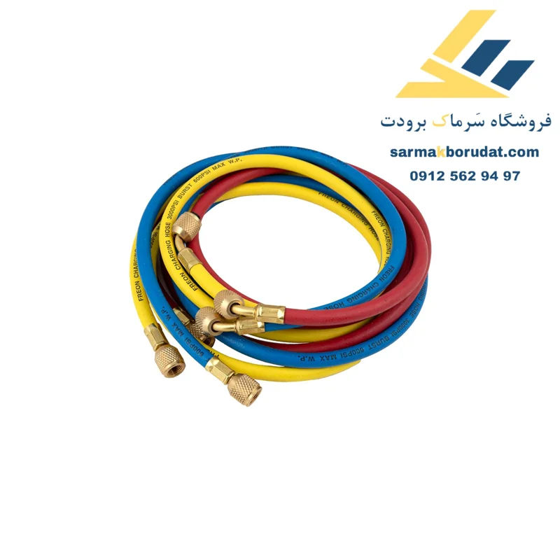 شلنگ منیفولد سرویس مدل 1/4 (150Cm) PM تایوان